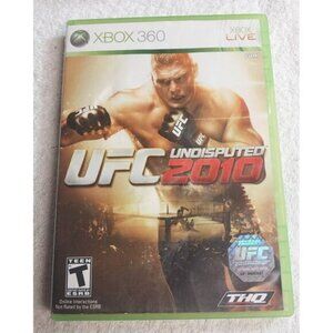 UFC Undisputed 2010 Xbox 360 Complete